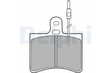 Sada brzdových destiček, kotoučová brzda DELPHI LP113