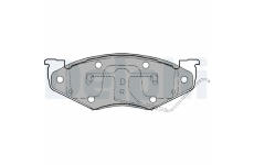 Sada brzdových destiček, kotoučová brzda DELPHI LP1157