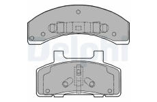 Sada brzdových destiček, kotoučová brzda DELPHI LP1216