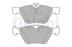 Sada brzdových platničiek kotúčovej brzdy DELPHI LP1589