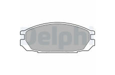 Sada brzdových destiček, kotoučová brzda DELPHI LP1623
