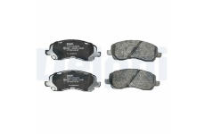 Sada brzdových destiček, kotoučová brzda DELPHI LP1684