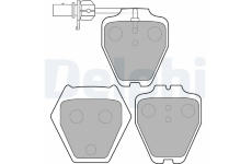 Sada brzdových platničiek kotúčovej brzdy DELPHI LP1703