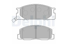 Sada brzdových destiček, kotoučová brzda DELPHI LP1758