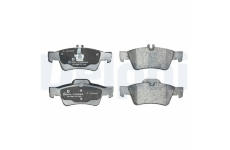 Sada brzdových destiček, kotoučová brzda DELPHI LP1868