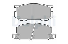 Sada brzdových destiček, kotoučová brzda DELPHI LP220