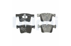 Sada brzdových platničiek kotúčovej brzdy DELPHI LP2234