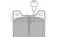 Sada brzdových destiček, kotoučová brzda DELPHI LP226