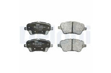 Sada brzdových destiček, kotoučová brzda DELPHI LP2474