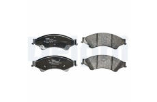 Sada brzdových platničiek kotúčovej brzdy DELPHI LP2484