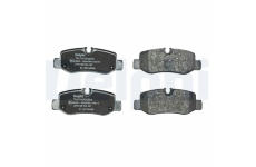 Sada brzdových destiček, kotoučová brzda DELPHI LP3139