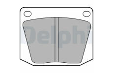 Sada brzdových destiček, kotoučová brzda DELPHI LP32