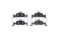 Sada brzdových platničiek kotúčovej brzdy DELPHI LP3239