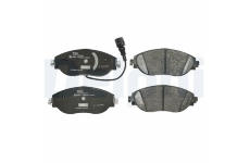 Sada brzdových platničiek kotúčovej brzdy DELPHI LP3389