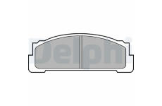 Sada brzdových destiček, kotoučová brzda DELPHI LP37