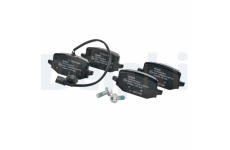 Sada brzdových destiček, kotoučová brzda DELPHI LP3951