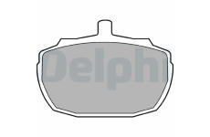 Sada brzdových destiček, kotoučová brzda DELPHI LP47