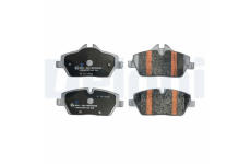 Sada brzdových destiček, kotoučová brzda DELPHI LP5001EV