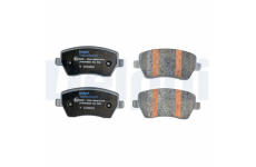 Sada brzdových destiček, kotoučová brzda DELPHI LP5005EV