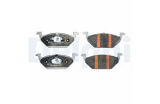 Sada brzdových platničiek kotúčovej brzdy DELPHI LP5014EV