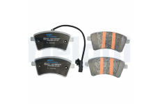 Sada brzdových destiček, kotoučová brzda DELPHI LP5018EV