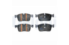 Sada brzdových platničiek kotúčovej brzdy DELPHI LP5022EV