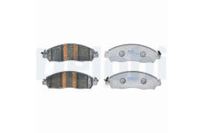 Sada brzdových destiček, kotoučová brzda DELPHI LP5027EV