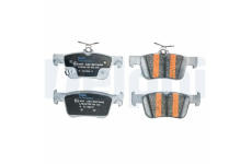 Sada brzdových platničiek kotúčovej brzdy DELPHI LP5041EV