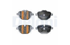 Sada brzdových destiček, kotoučová brzda DELPHI LP5052EV