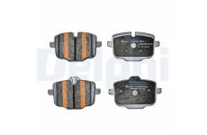 Sada brzdových platničiek kotúčovej brzdy DELPHI LP5069EV