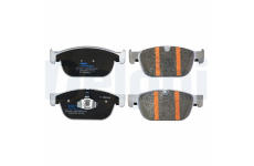 Sada brzdových platničiek kotúčovej brzdy DELPHI LP5077EV