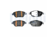 Sada brzdových destiček, kotoučová brzda DELPHI LP5083EV