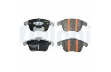 Sada brzdových platničiek kotúčovej brzdy DELPHI LP5084EV