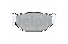 Sada brzdových destiček, kotoučová brzda DELPHI LP549