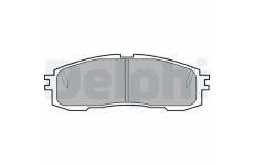 Sada brzdových destiček, kotoučová brzda DELPHI LP577