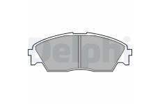 Sada brzdových destiček, kotoučová brzda DELPHI LP628