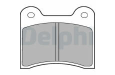 Sada brzdových destiček, kotoučová brzda DELPHI LP63