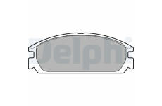 Sada brzdových destiček, kotoučová brzda DELPHI LP721