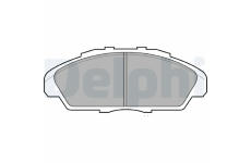 Sada brzdových destiček, kotoučová brzda DELPHI LP733