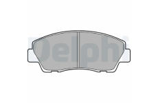 Sada brzdových destiček, kotoučová brzda DELPHI LP870