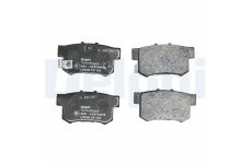 Sada brzdových platničiek kotúčovej brzdy DELPHI LP948