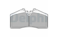 Sada brzdových destiček, kotoučová brzda DELPHI LP957