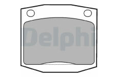 Sada brzdových destiček, kotoučová brzda DELPHI LP96