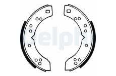 Sada brzdových čelistí DELPHI LS1047