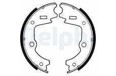Sada brzdových čelistí, parkovací brzda DELPHI LS1199