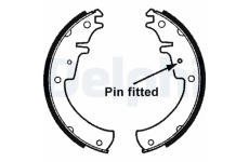 Sada brzdových čelistí DELPHI LS1380