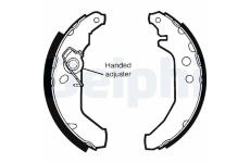 Sada brzdových čelistí DELPHI LS1435