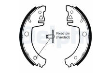 Sada brzdových čeľustí DELPHI LS1438