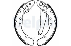Sada brzdových čeľustí DELPHI LS1655