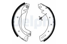 Sada brzdových čelistí, parkovací brzda DELPHI LS1719